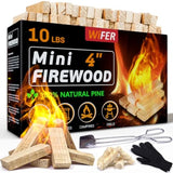 Mini Fire Stick with Fire Starter and Tongs