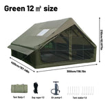 Inflatable Tent With Skylight