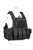 LQARMY Men Tactical Vest 1000D Quick Release Plate Carrier