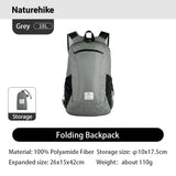 Naturehike Backpack 18L Black Ultralight