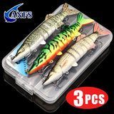 Slow-Sinking Lifelike Fishing Lure Kit