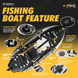 Fishing Kayak with Motor and Premium Accessories