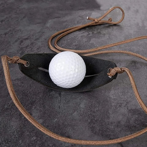 Handmade Leather Shepherd Sling Rope Strap Throwing Sling