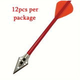 Mini Crossbow Bolts Carbon With Stainless Broadhead Tips