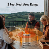 Mini Stove Wood Burning Pellet Fueled
