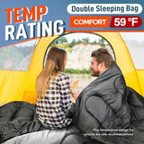 Double Sleeping Bag for Adults