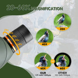 20-60X70 Zoom HD Spotting Scope