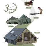 Upgraded Inflatable Tent, No Assembly Glamping House