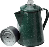 Enamelware Percolator Coffee Pot for Camping