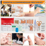 252 Pc Survival Kit Mini First Aid Kit