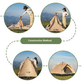 3-4 Person Sun & Rain Shelter