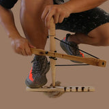 Wood Bow Drilling Fire Making Tool