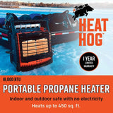 18,000 BTU Indoor, Outdoor, Portable Propane Radiant Space Heater