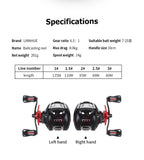 Baitcasting Reel BS2000 8.1:1 High Speed Spare Spool