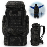 80L Mountaineering Rucksack 600D Oxford Cloth