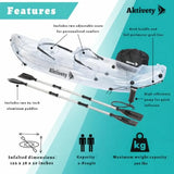 Clear Kayak Transparent 2-Seater Inflatable Tandem
