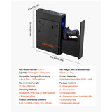 Handgun Safe Fingerprint/Password/Key