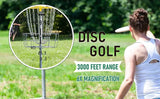 Golf Laser Rangefinder, Binoculars with Flag Lock, Slope Compensation, Vibration, Telescope for Golf Disc Game，Hunting