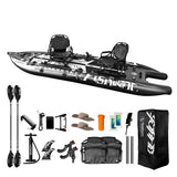 Fishing Kayak with Motor and Premium Accessories