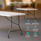 6ft Portable Folding Table