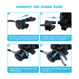 Scuba Diving Equipment with Diving Mask