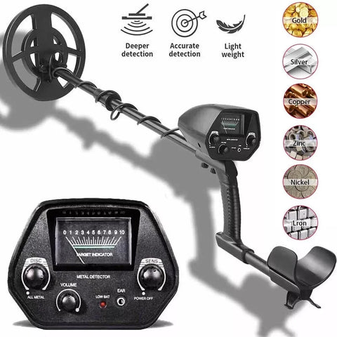 LCD High Accuracy Professional Waterproof  Metal Detectors