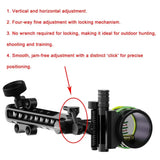 5 Pin Archery Compound Bow Sight