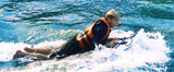 Electric Surfboard in Carbon Fiber Jet Surfboard 15 kW Seaside