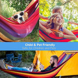 Hammock With a Widened Anti-Roll Design, Three People
