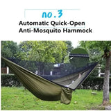 Two-Person Mosquito-Net Camping Hammock
