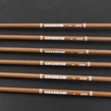 Pure Carbon Arrows, 12 pcs, 31 Inch Spine
