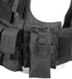 LQARMY Men Tactical Vest 1000D Quick Release Plate Carrier