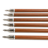 Mixed Carbon Arrows, 12 pcs, 31.5 Inch Spine