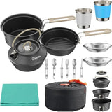 Ultralight Anodized Aluminum Cookware Set