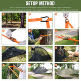 2-Person Tree Tent Hammock