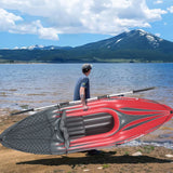 Inflatable Kayak 1 Person Adult Red Canoe