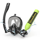 Mini Scuba Tank 0.5 L Portable Pony Bottle for Underwater Practice