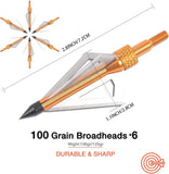 YLS Crossbow Bolts 20 Inch Carbon w/Hunting Broadheads