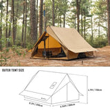 Camping Tent with Stove Jack