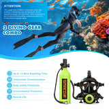Scuba Diving Equipment with Diving Mask