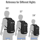 Durable Hydration Backpack with Insulated Bladder Compartment