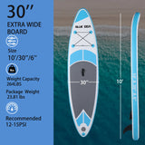 Inflatable Stand-Up Paddle Board Anti-Slip EVA Deck