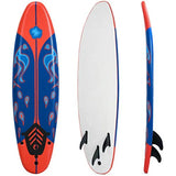 Surfboard, 6-Foot Stand-Up Paddle Board with Removable Fins