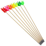 Turkey Feather Wooden Arrows