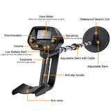 LCD High Accuracy Professional Waterproof  Metal Detectors
