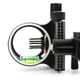 Archery Bow Sight 5 Pin Long-Range Adjustable Fiber Optic