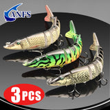 Slow-Sinking Lifelike Fishing Lure Kit
