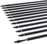 Elong 6/12PCS 26/28/30" Arrows for Compound Bows,Carbon Hunting Arrows for Archery Spine 500 with 100 Grain Screw Tips