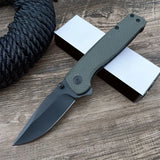 Folding Pocket Knives D2 Drop Point Blade