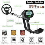 MD-4090 Metal Detector Professional Gold Detector
